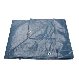 Takarófólia 5x8 M vízálló, fűzőhellyel, 57 gr/nm kék